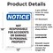 Signmission Safety Culture Sign, 12 in Width, Plastic, Rectangle OS-2PACK-NS-P-1218-V-16268 - alternate 5
